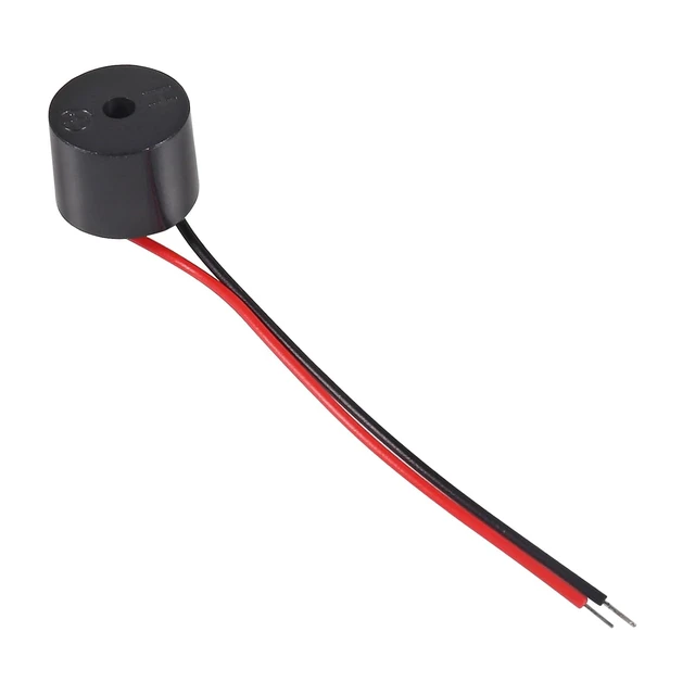 Alt view image 3 of 6 - 10PCS Buzzer DC 3-12V Wired Connector Active Electronic Buzzer 85dB5V