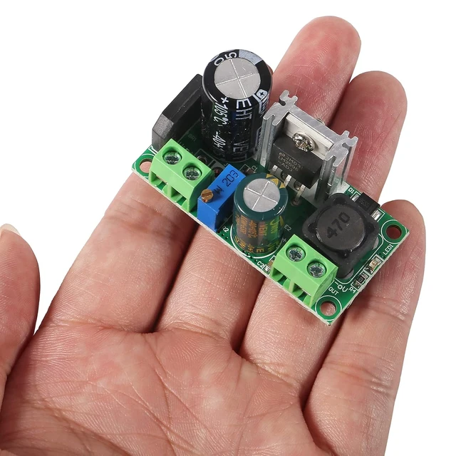 Alt view image 4 of 7 - 2PCS 3.3V 5V 6V 9V 12V 24V Mini AC DC to DC Buck Step Down Adjustable Volt Converter