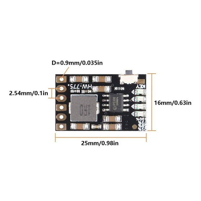 Alt view image 2 of 5 - 8PCS 2A 5V Charge Discharge Integrated Module 3.7V 4.2V for 18650 Lithium Battery Charging Boost Mobile Power Supply Charge and Discharge Protection Converter Protection PCB Board Module