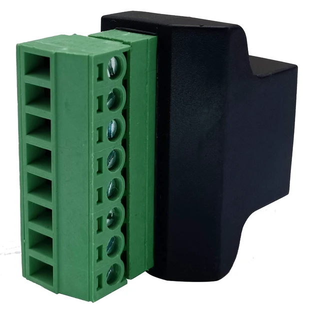 Alt view image 6 of 7 - RJ45 Screw Terminal RJ45 8P 8C Female to 8Pin Female Bolt Screw Type terminals Ethernet Net Network Plug for AV CCTV UTP DVR Cat5 Cat6 Cat7 Coupler(2 Pack/Female)