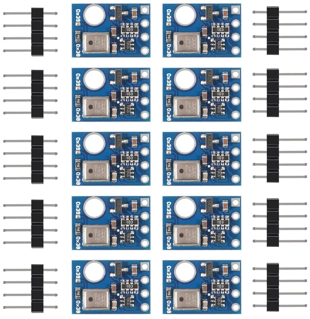 Main image of 10PCS AHT10 High Precision Digital Temperature and Humidity Sensor Measurement Module I2C Communication Replace DHT11 SHT20 AM2302