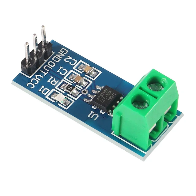 Alt view image 4 of 6 - 5pcs ACS712 30A Range Current Sensor Module Detector ACS712ELC 5A 20A 30A Amps Amperage (20A)