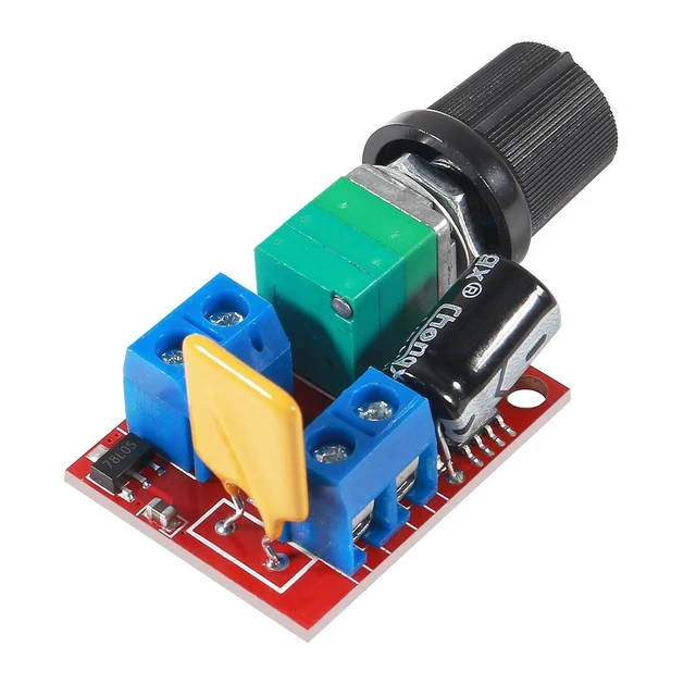 Alt view image 6 of 7 - Mini DC 3V-35V 5A PWM Motor Speed Controller Switch Module 10pcs