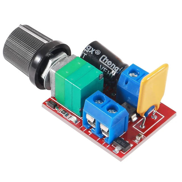Alt view image 5 of 7 - Mini DC 3V-35V 5A PWM Motor Speed Controller Switch Module 10pcs