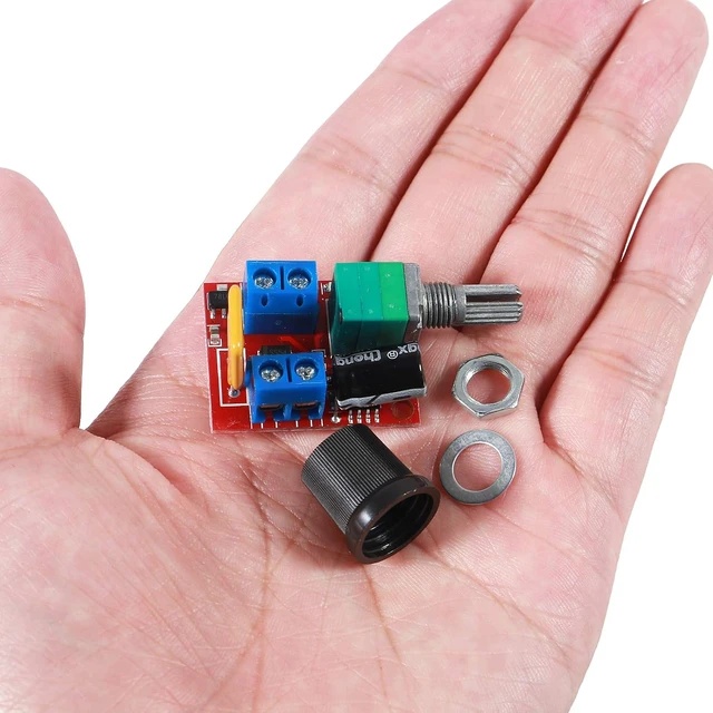 Alt view image 7 of 7 - Mini DC 3V-35V 5A PWM Motor Speed Controller Switch Module 10pcs