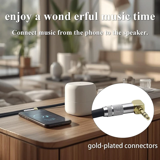 Alt view image 6 of 7 - (1M/3Ft Right Angle TRS Male Plug 3 Pole 90 Degree 3.5mm Audio Cable 1/8 Headphone Extension Cable for Phone,Tablet,PC, CD,MP3,MP4,Headphone, Headset,No Mic Support(Silver-M/2Bend)