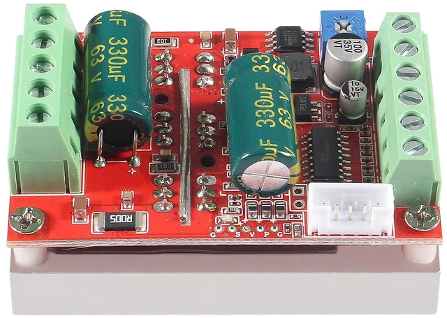 Alt view image 5 of 6 - 1PCS DC 6-60V 400W BLDC Three-Phase DC Brushless Motor Controller PWM Hall Motor Control Driver Board 12V 24V 48V