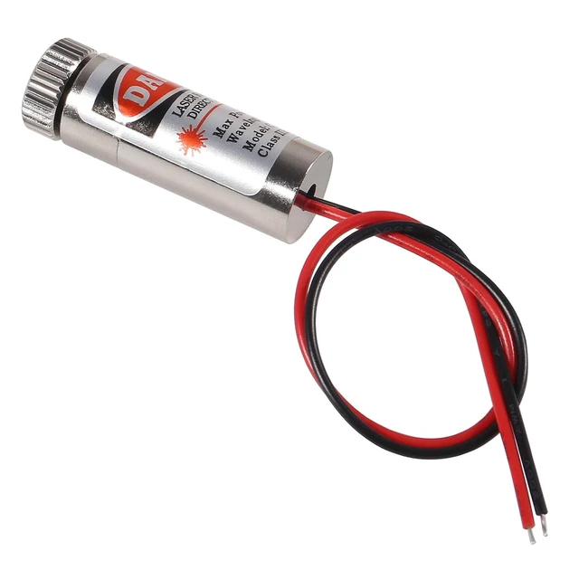 Alt view image 4 of 6 - 5pcs 650nm 5mw Laser Head Laser Tube Adjustable Focus 3~5V Red Laser Tube for Sight Positioning Sighting Telescope (Dot)