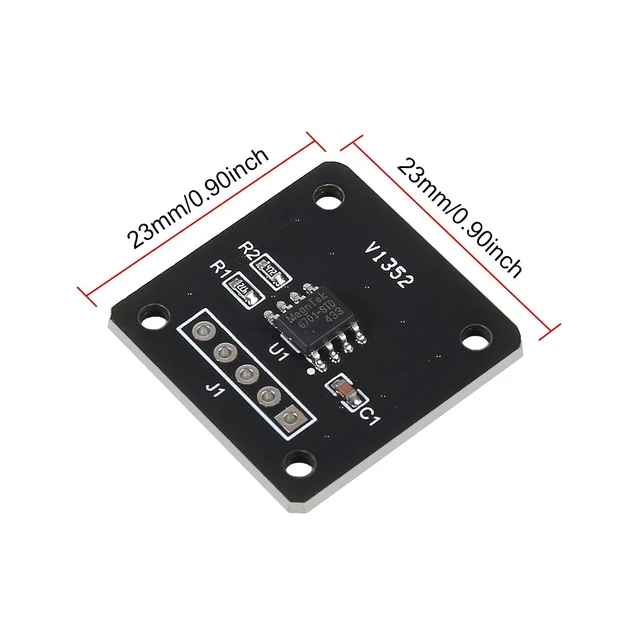 Alt view image 3 of 6 - 3PCS MT6701 Magnetic Encoder Magnetic Induction Angle Measurement Sensor Module 14bit High Precision Replacement AS5600