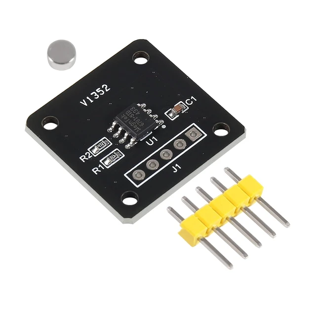 Alt view image 4 of 6 - 3PCS MT6701 Magnetic Encoder Magnetic Induction Angle Measurement Sensor Module 14bit High Precision Replacement AS5600
