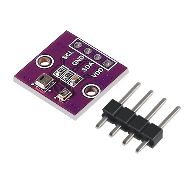 Alt view image 3 of 6 - 2PCS AHT20+BMP280 2 in 1 Temperature Humidity Air Pressure Module High-Precision Digital Temperature and Air Pressure Sensor