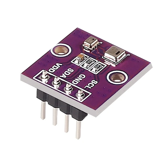Alt view image 6 of 6 - 2PCS AHT20+BMP280 2 in 1 Temperature Humidity Air Pressure Module High-Precision Digital Temperature and Air Pressure Sensor