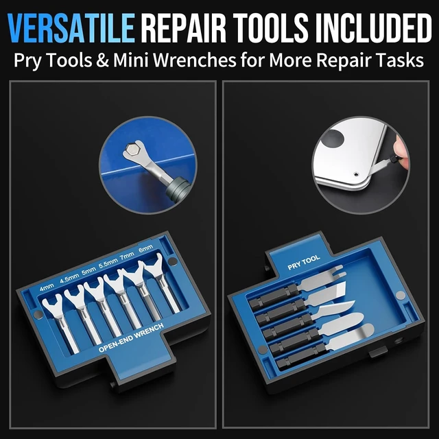 Alt view image 5 of 7 - 55 in 1 Magnetic Screwdriver Set, Tool Cube Kit