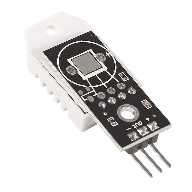 Alt view image 5 of 6 - 5PCS Hygrometer Thermometer Sensor DHT22 Digital Temperature and Humidity Module AM2302 Temperature Humidity Gauge Monitor for Electronic Practice DIY Replace SHT11 SHT15