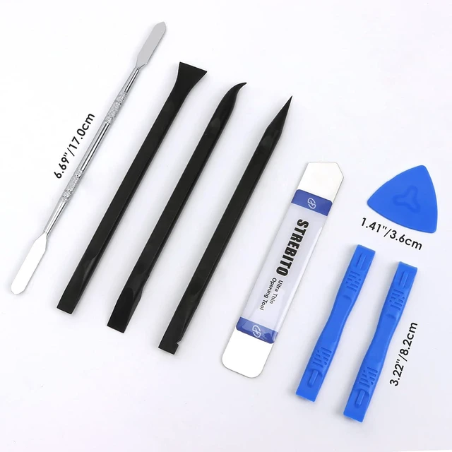 Alt view image 5 of 7 - Suction Cups Heavy-Duty 2 Pieces + Spudger Pry Tool Kit 11 Piece Opening Tool Bundle, Ultimate Toolkit for iMac, iPhone, MacBook, iPad, TV, Phone, Laptop, Computer, Tablet, LCD Screen Remover