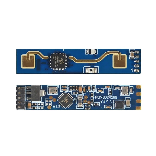 Alt view image 2 of 6 - 2PCS LD2410B-P Welding 5V Mini 24G Smart Human Presence Status Sensor Radar Module Consumer Electronic