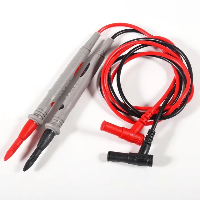 Alt view image 7 of 7 - 2 Sets Test Leads 1000V 20A Ultra-Sharp Test Probe Lead for Multimeter Meter Test Lead, 40.5 inch / 103 cm, multimeter Test Leads
