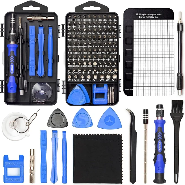 Main image of Precision Magnetic Screwdriver Set 124-Piece Electronics Tool Kit