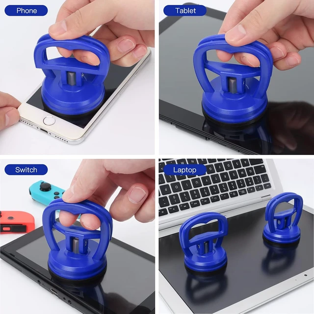 Alt view image 6 of 7 - Precision Screwdriver Set 142-Piece + 2-Piece Suction Cups Bundle, LCD Screen Remover for Computer, iPhone, Laptop, Cell Phone, Macbook, PS4/5, Tablet Electronics Repair