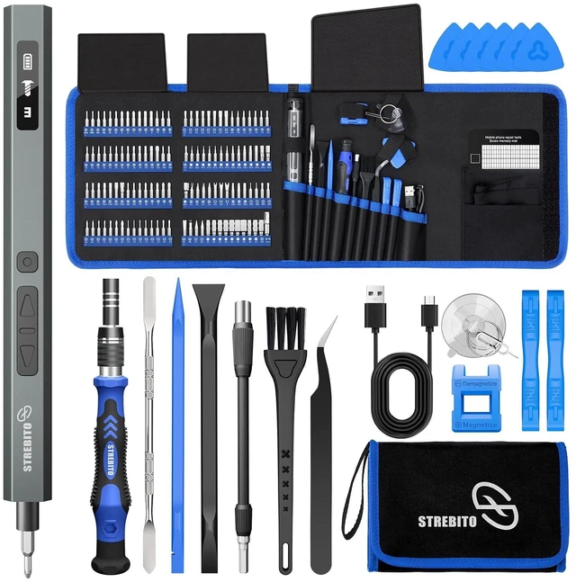 Main image of 144-Piece Upgraded Electric Screwdriver
