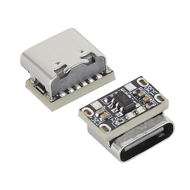 Alt view image 5 of 5 - 10PCS Mini Lithium Battery Charging Board Module 3.7V 4.2V 18650 Lithium Battery Charger Protection Board with Type-C Interface