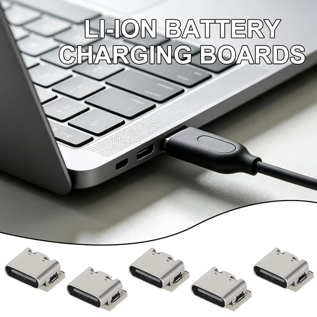 Alt view image 7 of 7 - 20PCS Mini Lithium Battery Charging Board Module 3.7V 4.2V 18650 Lithium Battery Charger Protection Board with Type-C Interface