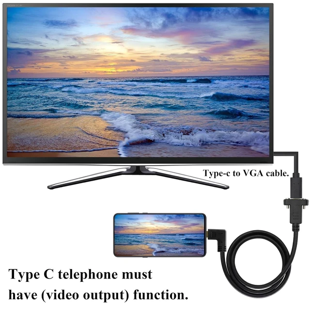 Alt view image 6 of 7 - 90 Degree 3.1Type C Cable10Gbps Right & Left Angle USB 3.1 Type C Male to Female Panel Mount Cable,Supports Charging,Data,Audio,Video Cable Compatible Samsung S10 S9 S8,MacBook(0.6M/2ft)