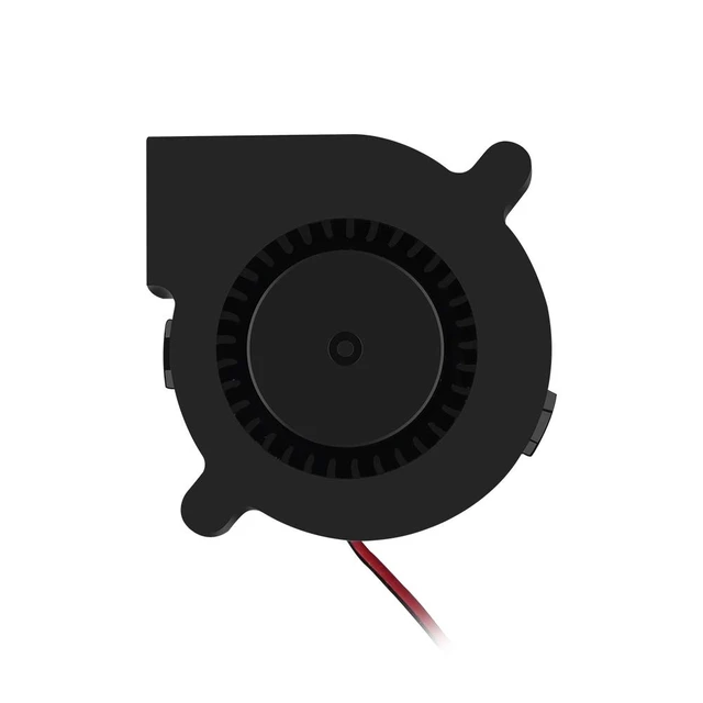 Alt view image 4 of 5 - 4PCS 3D Printer Blower Fan 5015 DC 24V Brushless Cooling Fan Oil Bearing 50x50x15mm Fan with 2 Pin Terminal for Humidifier Aromatherapy Repair Replacement Hotend Extruder Heatsinks(24V 0.1A)