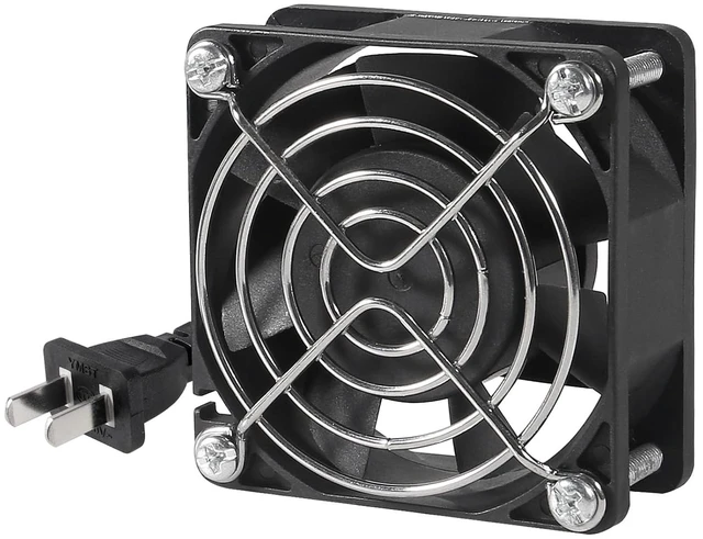 Main image of 1PCS EC Brushless Cooling Fan AC 110V 115V 120V 220V 240V Axial Fan Dual Ball Bearing 60mm x 25mm for DIY Ventilation Exhaust Projects Cooling
