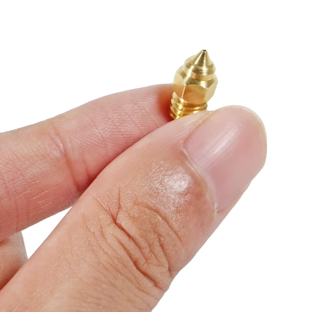 Alt view image 7 of 7 - 12pcs CR-6 SE MK Brass Nozzle 0.4mm Upgrade for Ender-3 Serise/Ender-5 Series/Ender 3 Neo Seriesfor Sprite Extruder Nozzle/Ender 3 S1/Pro/Ender 3/V2/Pro/Max/CR-6 SE/MAX Nozzle