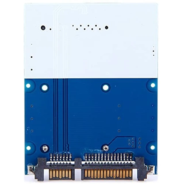 Alt view image 4 of 5 - Slim Type Mini PCI-E mSATA SSD to 2.5" SATA 3.0 22pin HDD Adapter Hard Disk PCBA