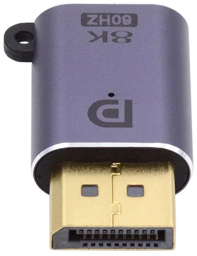 Main image of 8K 60hz DisplayPort 1.4 to DP Male to Female Adapter Ultra-HD UHD 4K 144hz 7680 * 4320 for Video PC Laptop Monitor