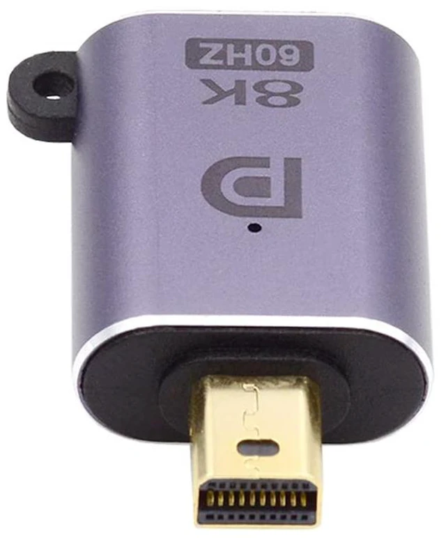 Main image of 8K 60hz Mini DisplayPort 1.4 to DP Male to Female Adapter Ultra-HD UHD 4K 144hz 7680 * 4320 for Video PC Laptop Monitor