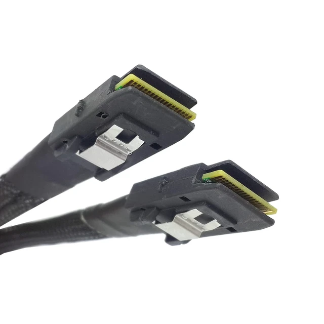 Alt view image 2 of 7 - 70cm Internal Mini SAS 36Pin SFF-8087 to Mini SAS 36pin SFF-8087 Server Hard Disk Raid Data Cable