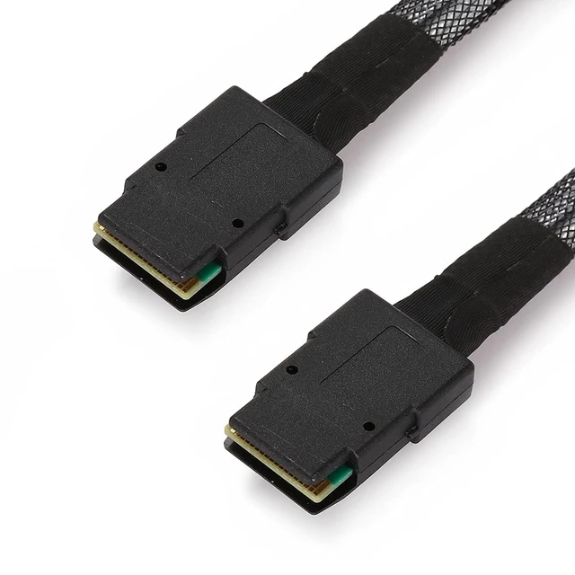 Alt view image 3 of 7 - 70cm Internal Mini SAS 36Pin SFF-8087 to Mini SAS 36pin SFF-8087 Server Hard Disk Raid Data Cable