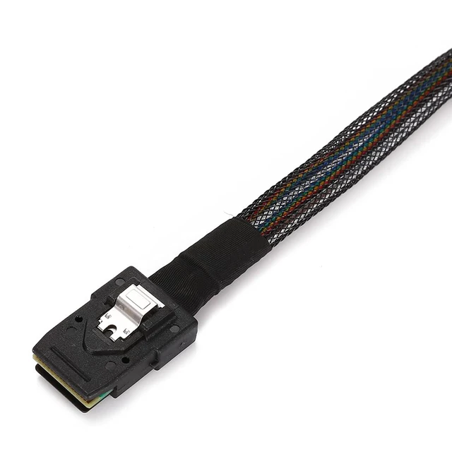 Alt view image 6 of 7 - 70cm Internal Mini SAS 36Pin SFF-8087 to Mini SAS 36pin SFF-8087 Server Hard Disk Raid Data Cable