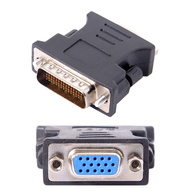 Alt view image 4 of 6 - LFH DMS-59pin Male to 15Pin VGA RGB Female Extension Adapter for PC Graphics Card