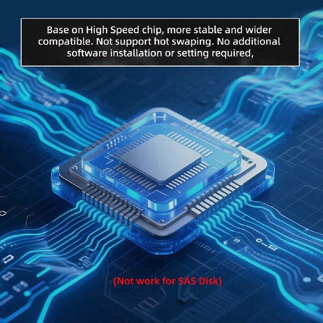 Alt view image 6 of 7 - PCIE 4.0 4X to 8Port SATA 3.0 6Gbps Storage Expansion Adapter Card