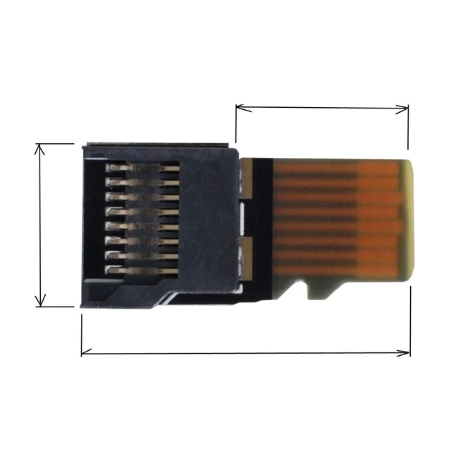 Alt view image 4 of 5 - 5pcs/lot Micro SD TF Memory Card Kit Male to Female Extension Adapter Extender Test Tools PCBA Reader for Car GPS Phone