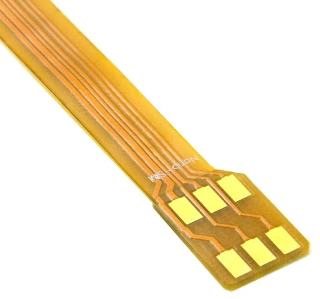 Alt view image 4 of 7 - Micro SIM Card to Nano SIM Kit Male to Female Extension Soft Flat FPC Cable Extender 10cm