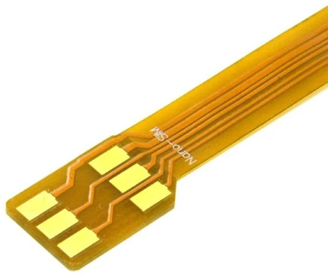 Alt view image 7 of 7 - Micro SIM Card to Nano SIM Kit Male to Female Extension Soft Flat FPC Cable Extender 10cm