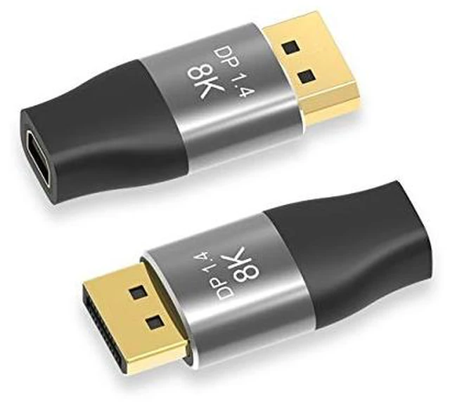 Main image of Mini DisplayPort 1.4 8K 60hz Female Adapter Ultra-HD UHD 4K 144hz to DP Male 7680 * 4320 for Video PC Laptop TV