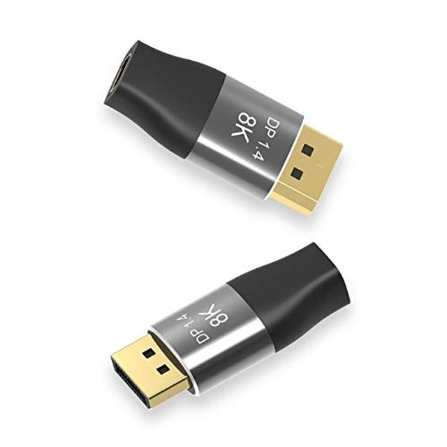 Alt view image 3 of 4 - Mini DisplayPort 1.4 8K 60hz Female Adapter Ultra-HD UHD 4K 144hz to DP Male 7680 * 4320 for Video PC Laptop TV