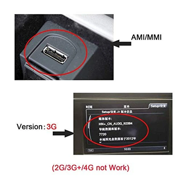 Alt view image 7 of 7 - Media in AMI MDI to Stereo 3.5mm Audio & USB-C Aux Adapter Cable for Car 2014 A4 A6 Q5 Q7