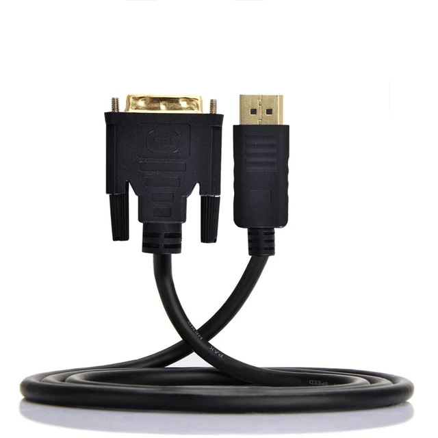 Alt view image 2 of 7 - DisplayPort DP Male Source to DVI Male Single Link Video 1080p 60hz Cable 6ft 1.8m for DVI Monitor