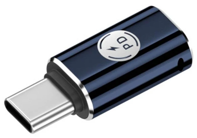 Main image of Male to Female USB-C Type C 8P 27W Power 480Mbps Data Adapter Compatible with iPhone 15 & Android & Tablet