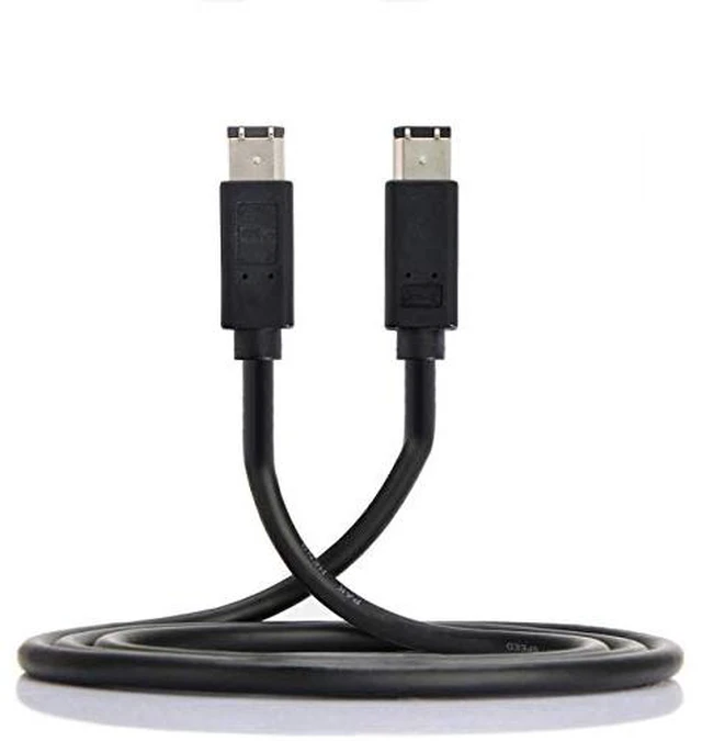 Alt view image 2 of 7 - IEEE 1394 4pin/6pin/9pin Female to Male ilink Cord Cable