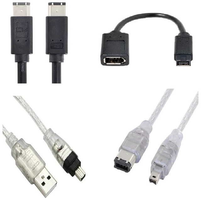 Main image of IEEE 1394 4pin/6pin/9pin Female to Male ilink Cord Cable