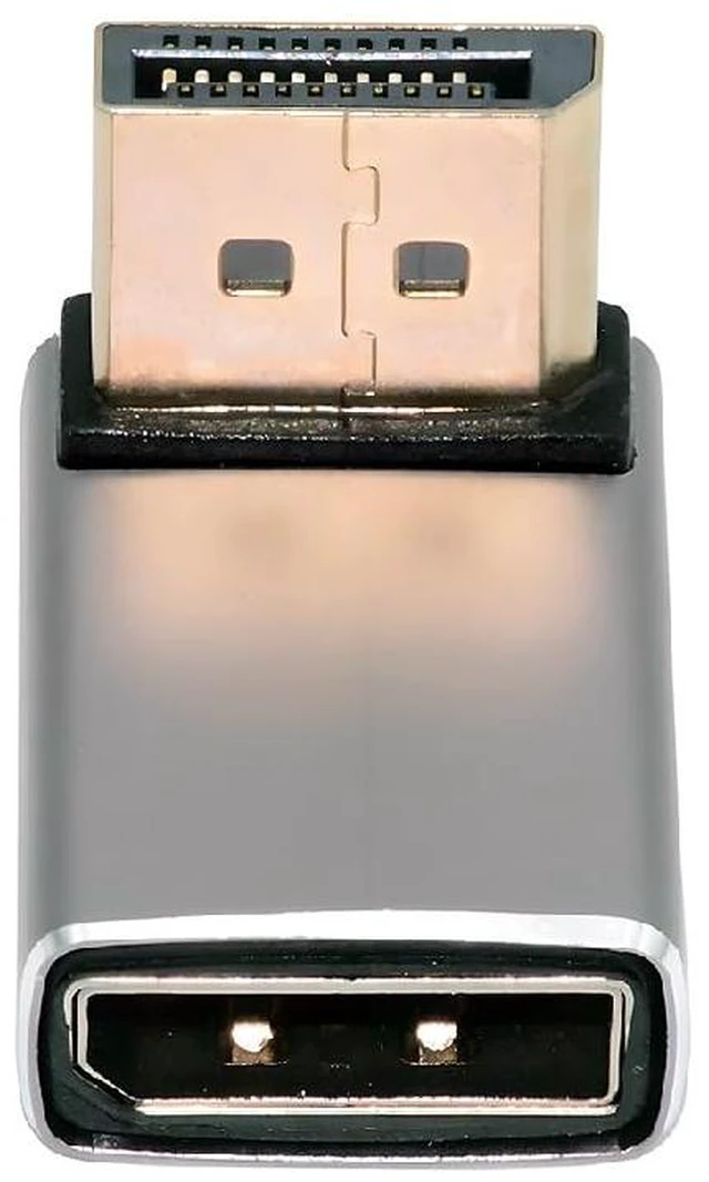 Main image of DisplayPort 1.4 to DP Ultra-HD UHD 8K 60hz 4K 144hz Down Angled Male to Female 90 Degree for Video PC Laptop Monitor