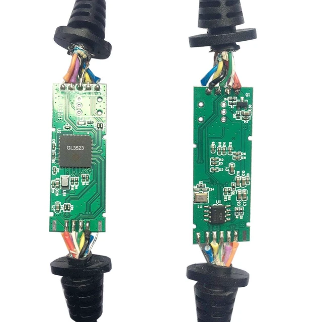Alt view image 7 of 7 - USB 3.0 A Type Cable Male to Micro USB 3.0 B Male with Mount Panel Screws for Hard Disk Mobile Phone 3M
